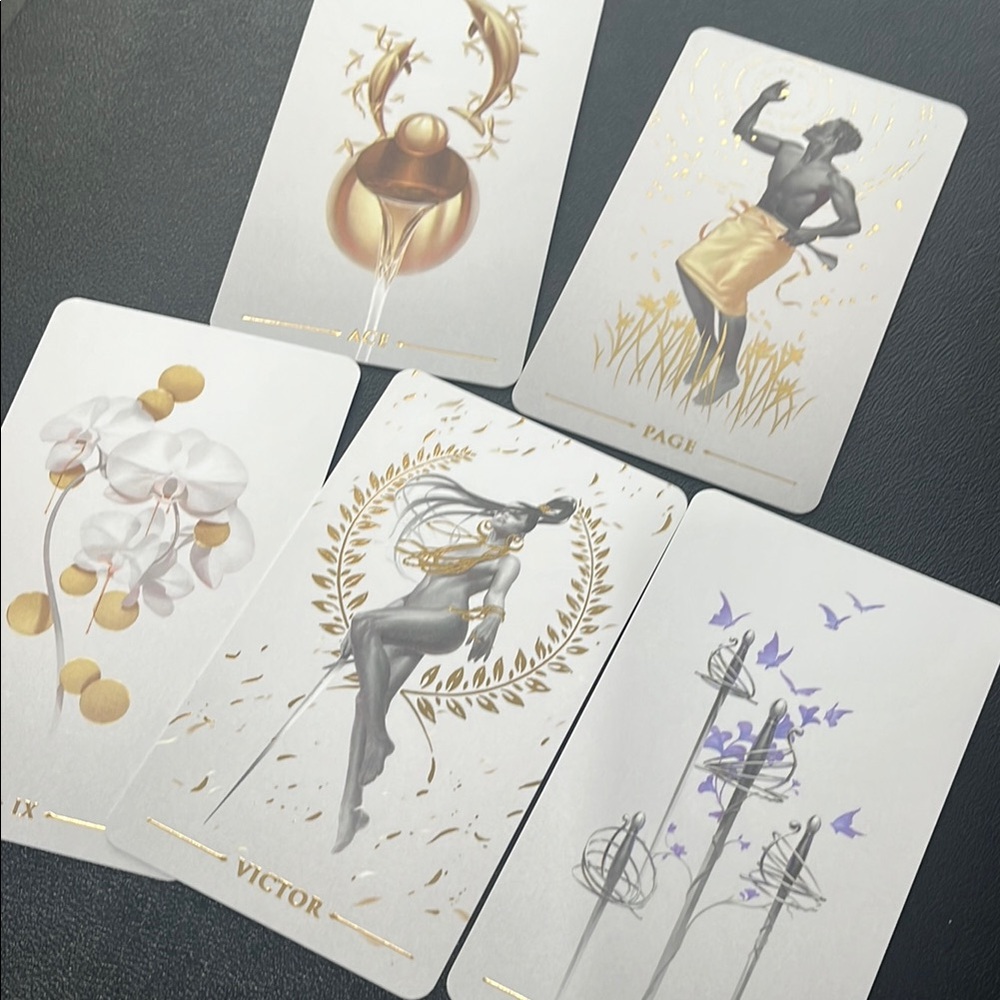 Ephemera tarot deck - Kickstarter deck